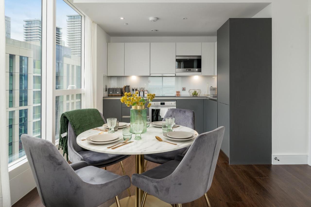 Luxurious Spacious 2Bed Suites Skyline River Views By Canary Wharf London Exteriör bild
