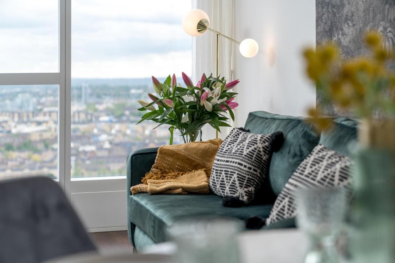 Luxurious Spacious 2Bed Suites Skyline River Views By Canary Wharf London Exteriör bild