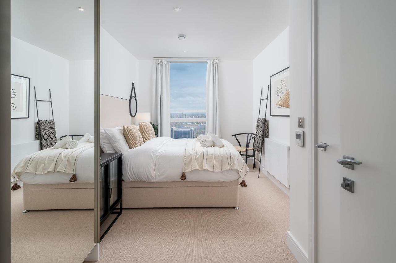 Luxurious Spacious 2Bed Suites Skyline River Views By Canary Wharf London Exteriör bild
