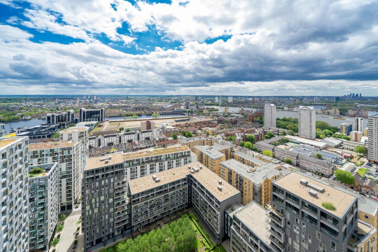 Luxurious Spacious 2Bed Suites Skyline River Views By Canary Wharf London Exteriör bild
