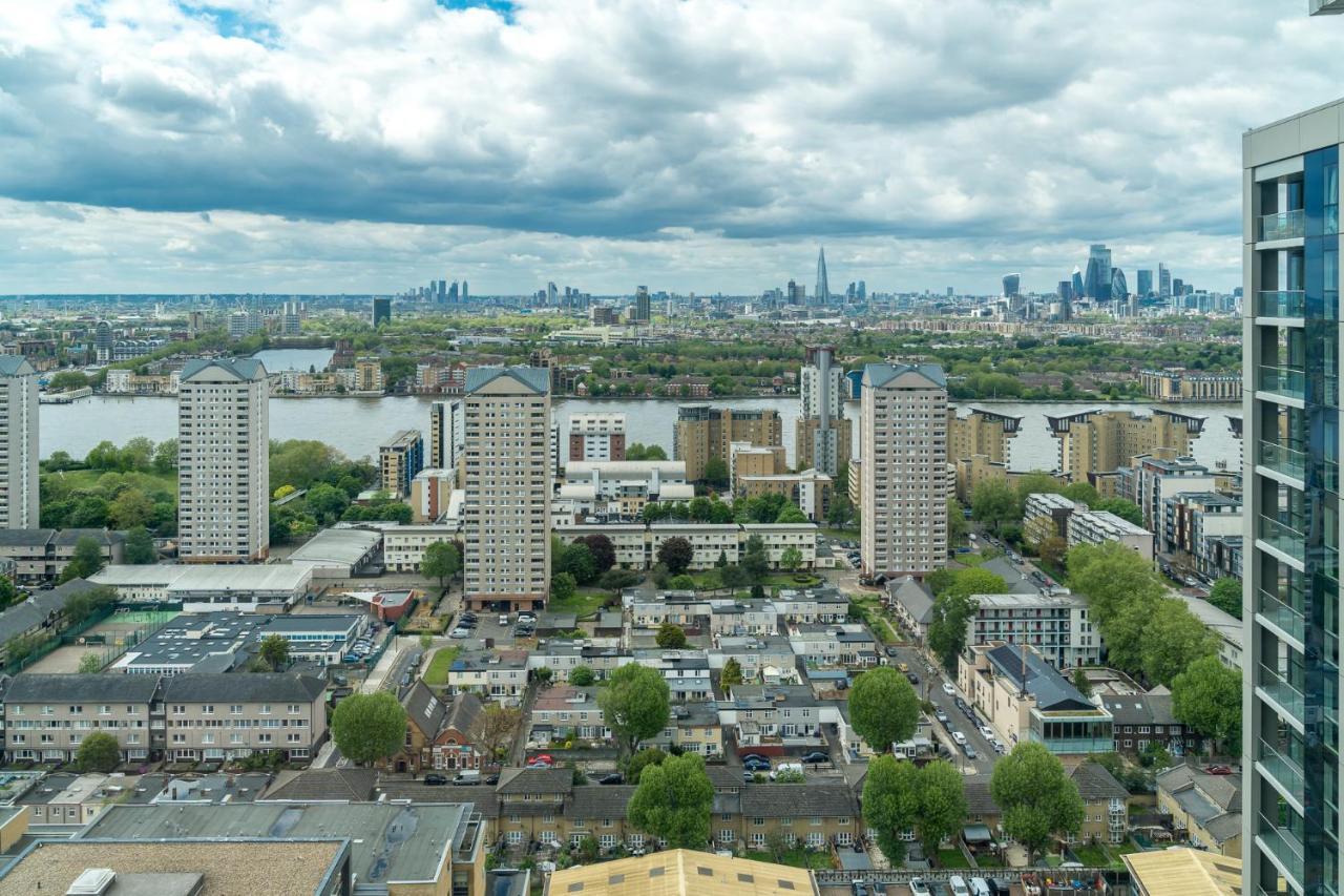 Luxurious Spacious 2Bed Suites Skyline River Views By Canary Wharf London Exteriör bild