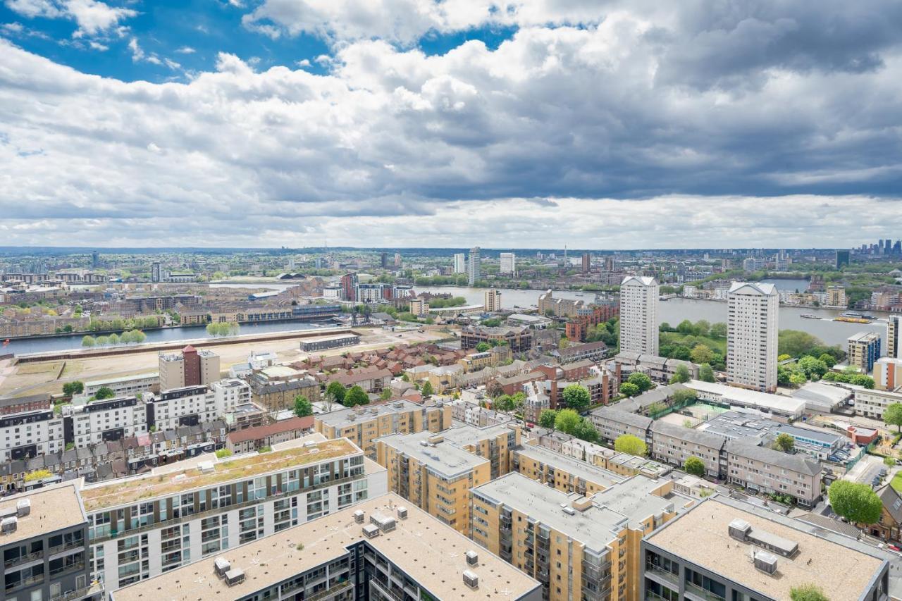 Luxurious Spacious 2Bed Suites Skyline River Views By Canary Wharf London Exteriör bild