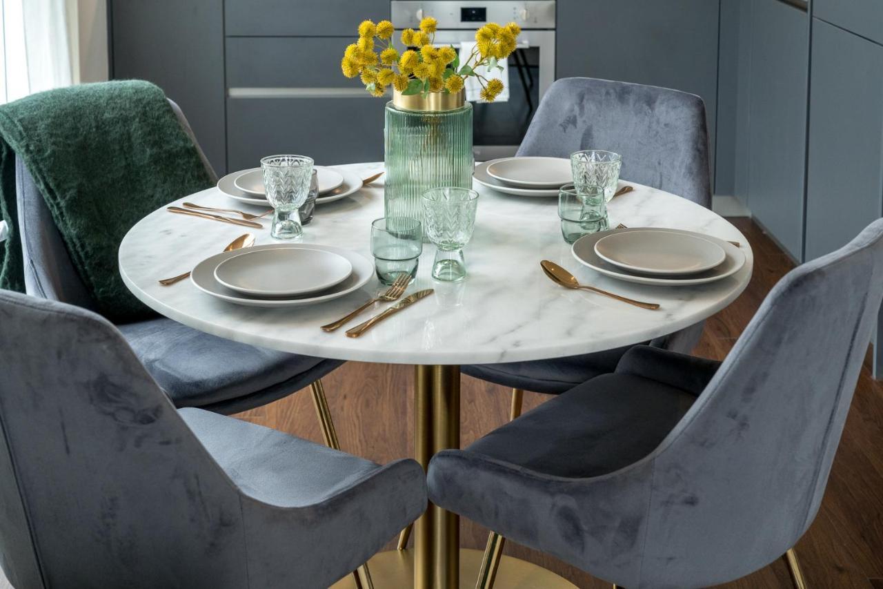 Luxurious Spacious 2Bed Suites Skyline River Views By Canary Wharf London Exteriör bild